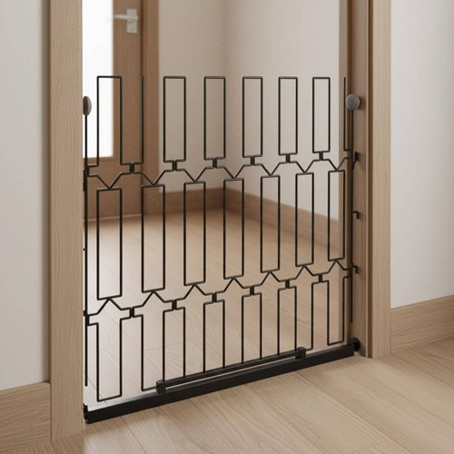 Metal retractable pet - retractable, gate