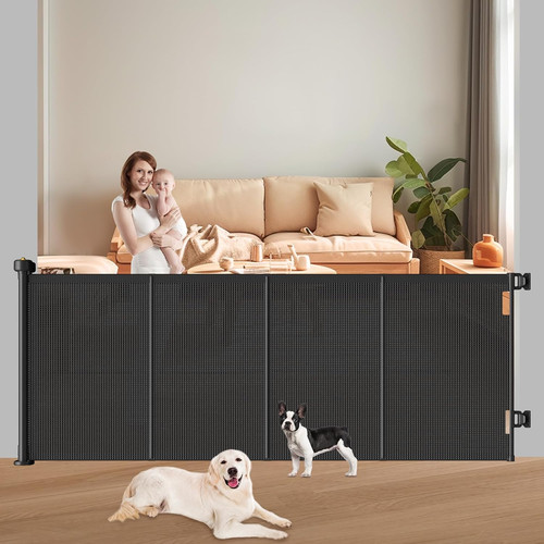 Retractable baby gate - gate,, 41”
