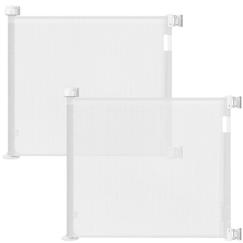 Pack retractable baby gate - retractable,