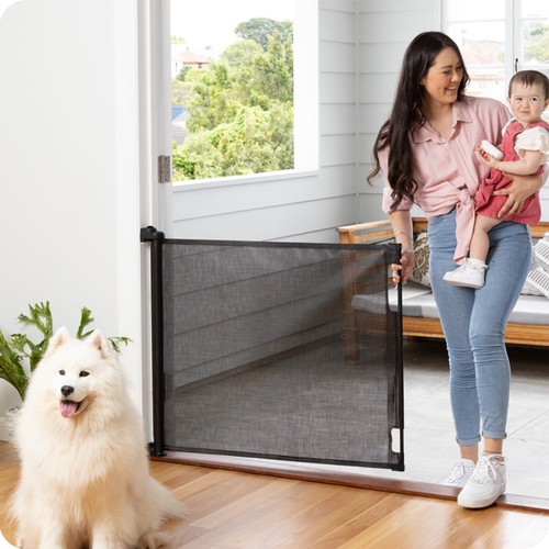 Retractable baby gate - baby,