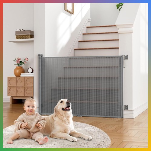 Retractable baby gate inch - gate,