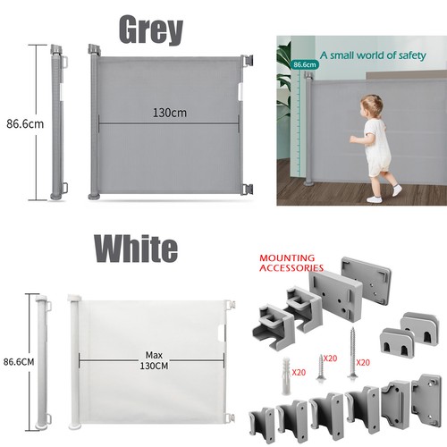 Magic retractable stair gate - stair,
