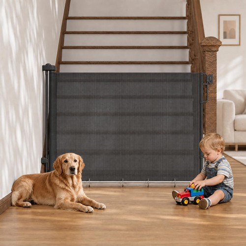 Retractable baby gates - 37-55",