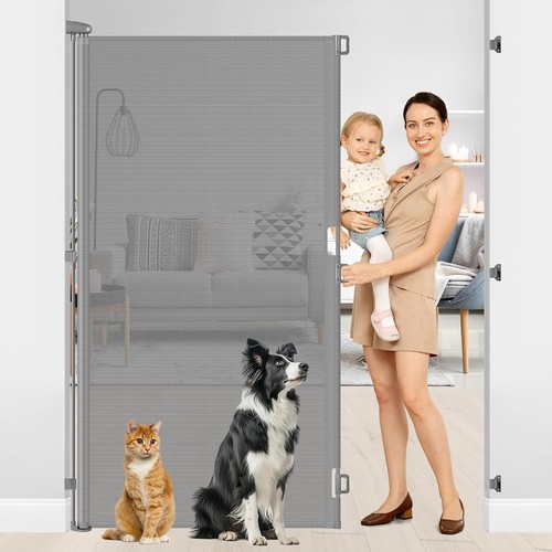 Retractable baby gate - retractable,