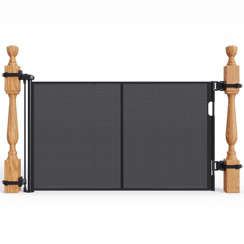 Retractable baby gate for - gate,