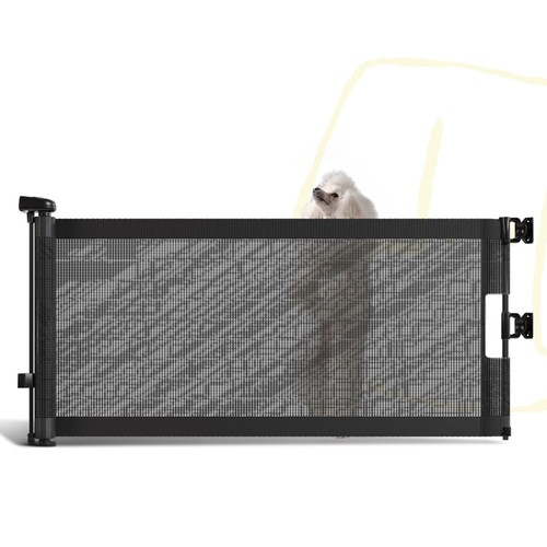 Mesh short dog gate - mesh, gate,