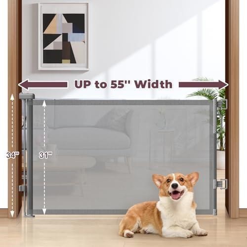 Cideny retractable baby gate - retractable,