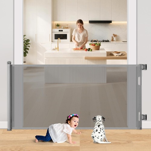 Retractable baby gate for - retractable,