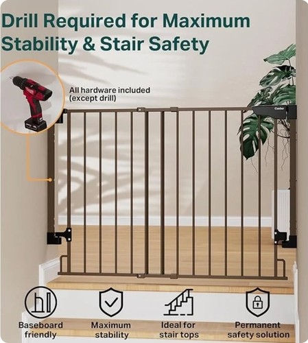 Cumbor baby gate - 29.2–43",