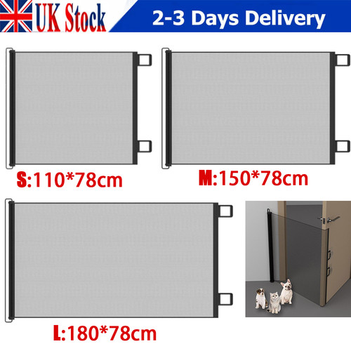 Retractable pet dog gate baby - pet,