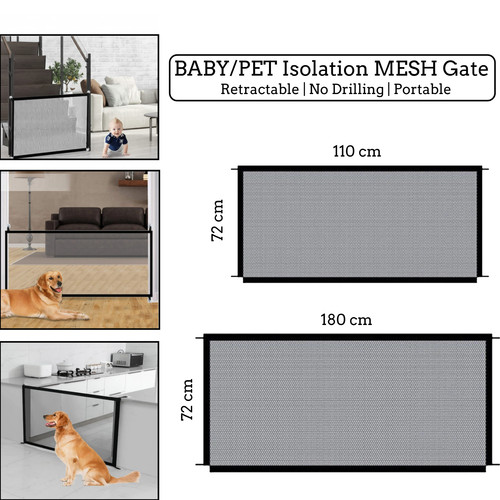 Baby pet retractable - baby/pet, isolation