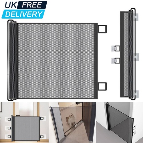 Retractable pet dog gate - pet,