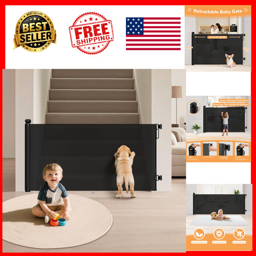 Retractable baby gate inch - gate,