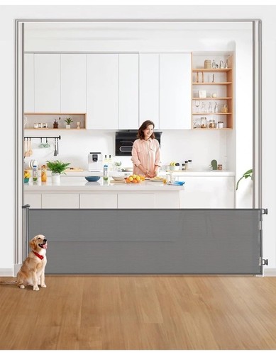 Retractable baby gate for - retractable,