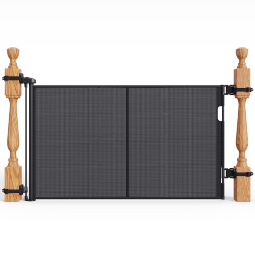 Retractable baby safety gate - safety,