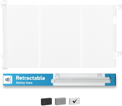 Retractable baby gate for - retractable,