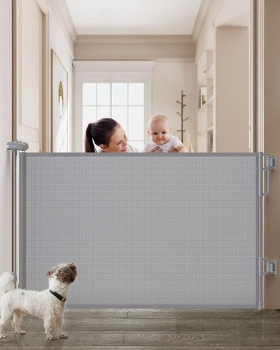 Cumbor baby gate retractable - baby,